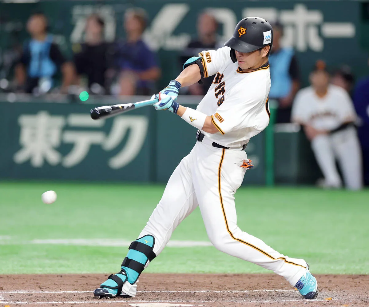 【球宴】坂本勇人代打で登場の大城卓三、二ゴロも笑顔！ファンほっこり