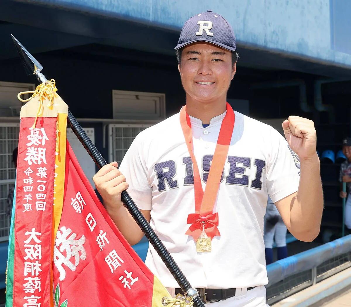 履正社・辻竜乃介、祖父・父に続く甲子園！猛打爆発で大阪大会制覇