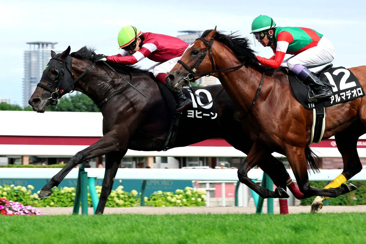 藤田晋オーナー見守る前でヨヒーンが差し切りV！鮫島駿騎手「強い気持ちでファイト」