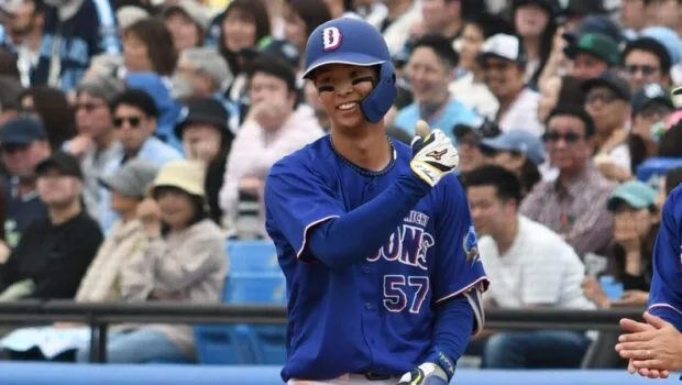 中日ドラ6ルーキー花田旭が大学同期から豪快2ラン！ファーム8号でアピール