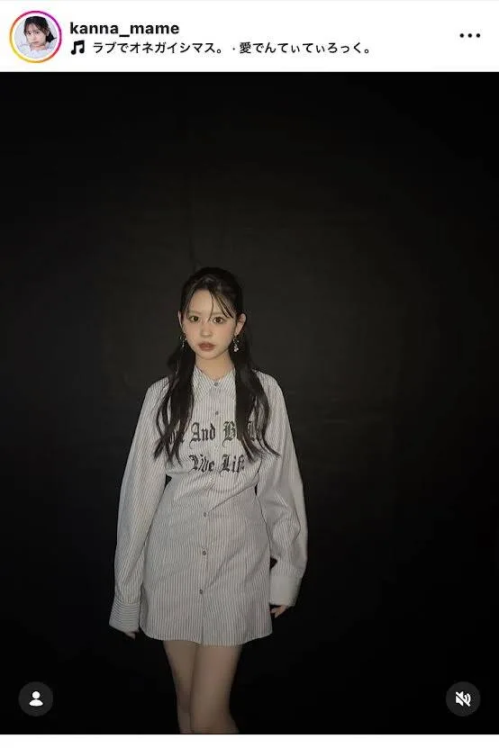 カジサック長女・梶原叶渚、TGC松山でミニワンピ姿が話題「顔小さすぎ」「脚細っ！」