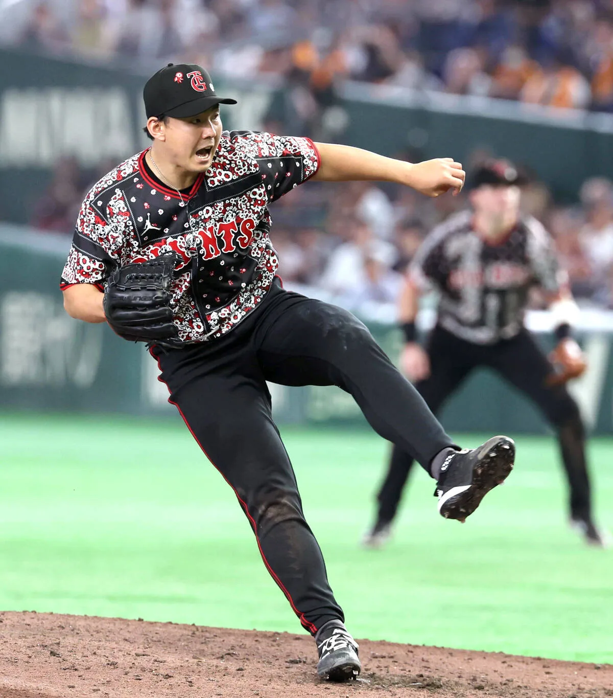 小笠原慎之介、7回2失点で2連敗…打ってもプロ初三塁打も空砲「申し訳ない」