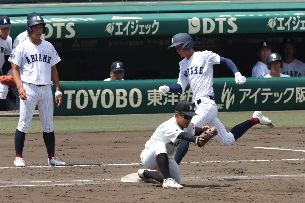 有明が逆転！満員の甲子園沸かせた中継プレーと熊本地震乗り越えた１勝